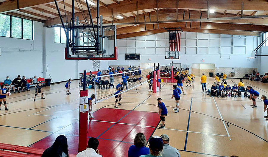 Richmond Volleyball courts