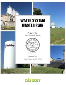 Water System Master Plan cover